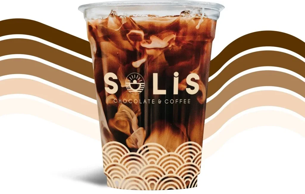 Solis Chocolate & Coffee buzlu kahve bardağı tasarımı
